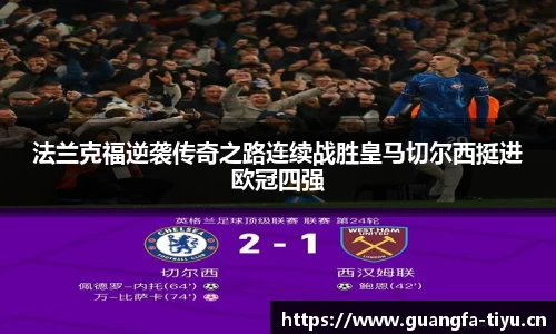法兰克福逆袭传奇之路连续战胜皇马切尔西挺进欧冠四强